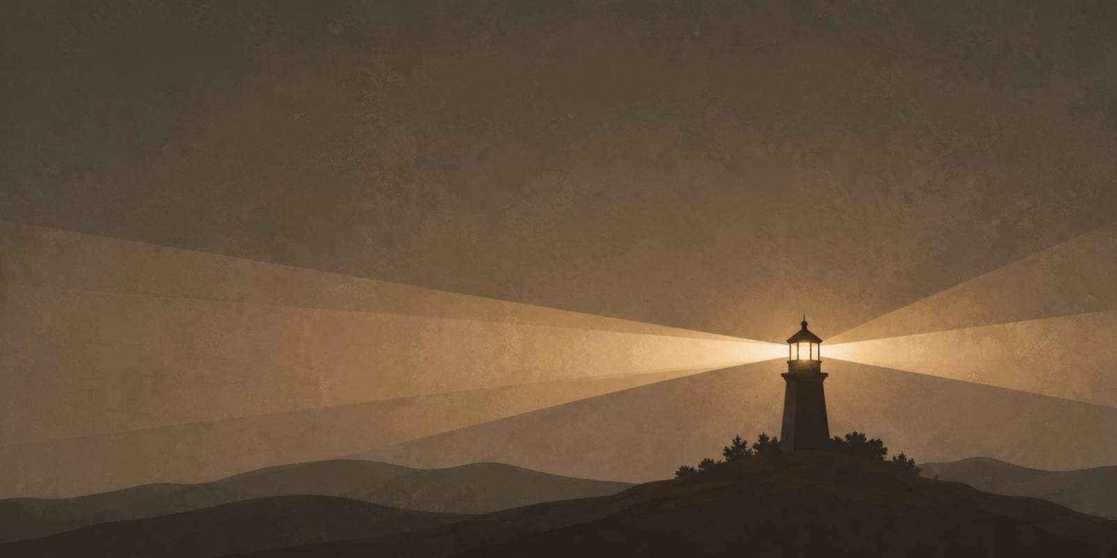 A beacon on the hill